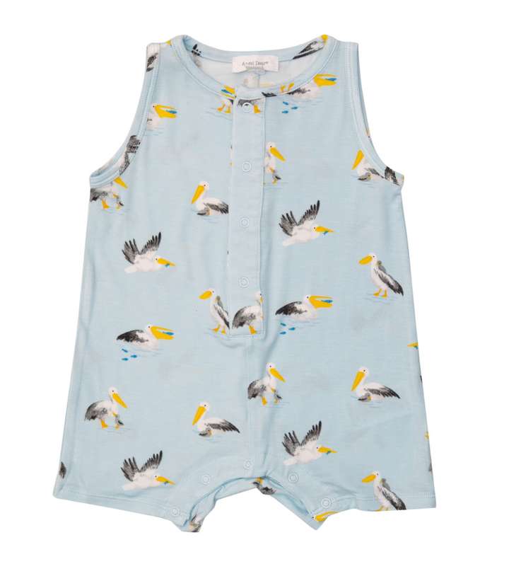 Shortie Romper | Pretty Pelicans