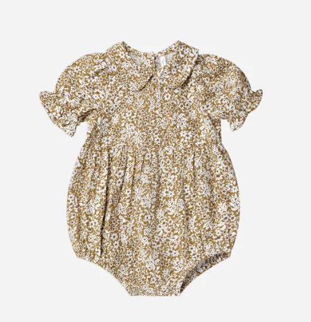 Gracie Romper | Golden Ditsy