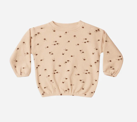Slouchy Pullover | Shell Ditsy