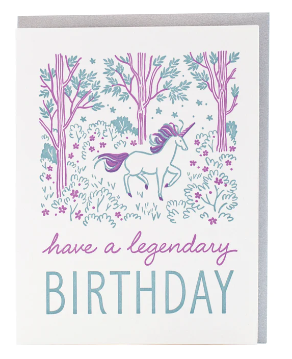 Legendary Birthday Card