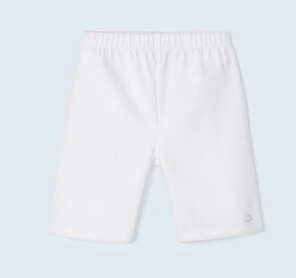 Cotton Cyclist Shorts | White | 610