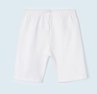 Cotton Cyclist Shorts | White | 610