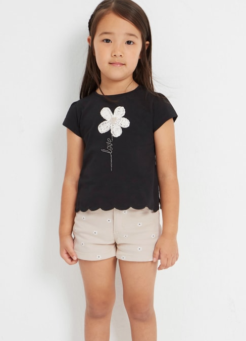 Floral Shorts | Oat | 3205