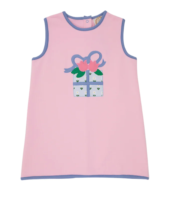 Annie Apron Dress w/Gift | Palm Beach Pink
