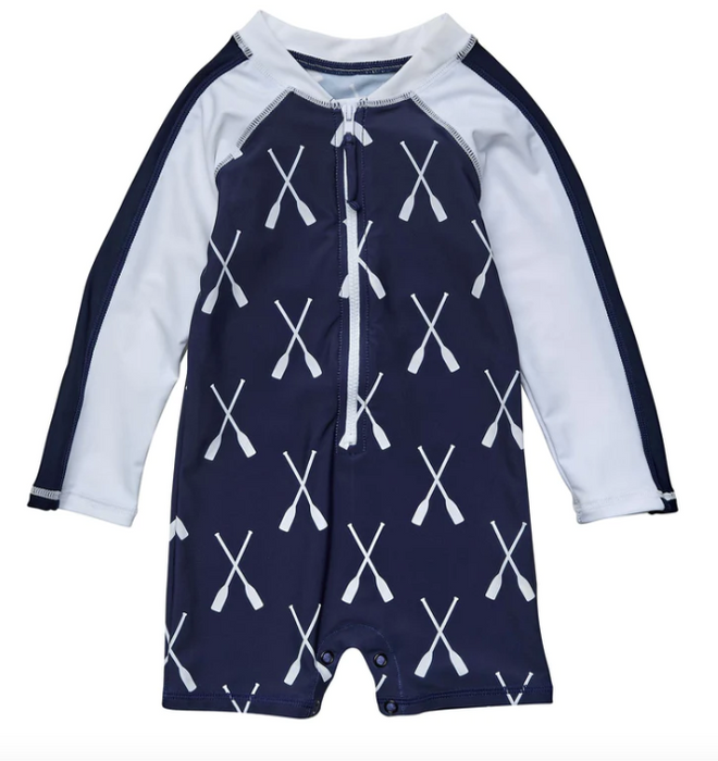 Riviera Rowers Long Sleeve Sunsuit