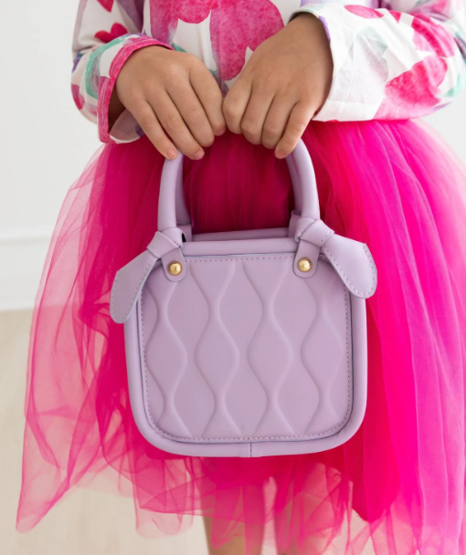 Lavender Groovy Purse