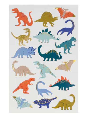 Dinosaurs Tattoo Sheet
