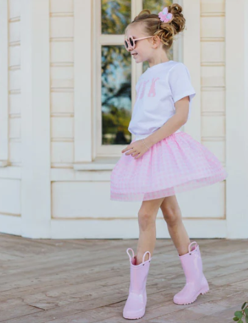 Pink Gingham Tutu
