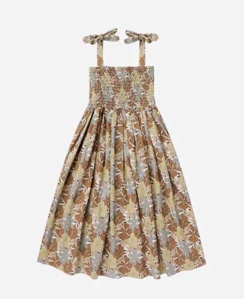 Ivy Smocked Dress | Safari Floral