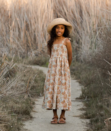 Ivy Smocked Dress | Safari Floral
