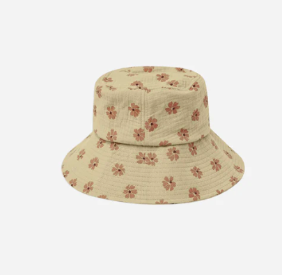 Beach Bucket Hat | Lemon Daisies