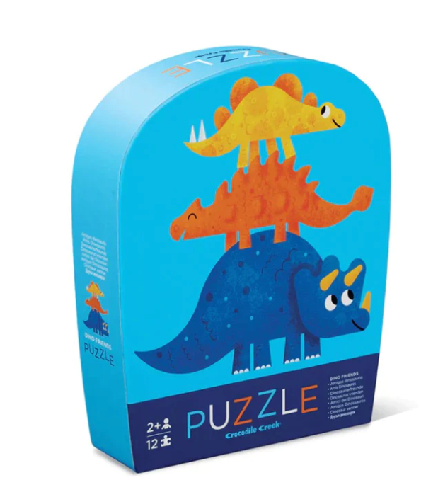 12 pc. Mini Puzzle | Dino Friends