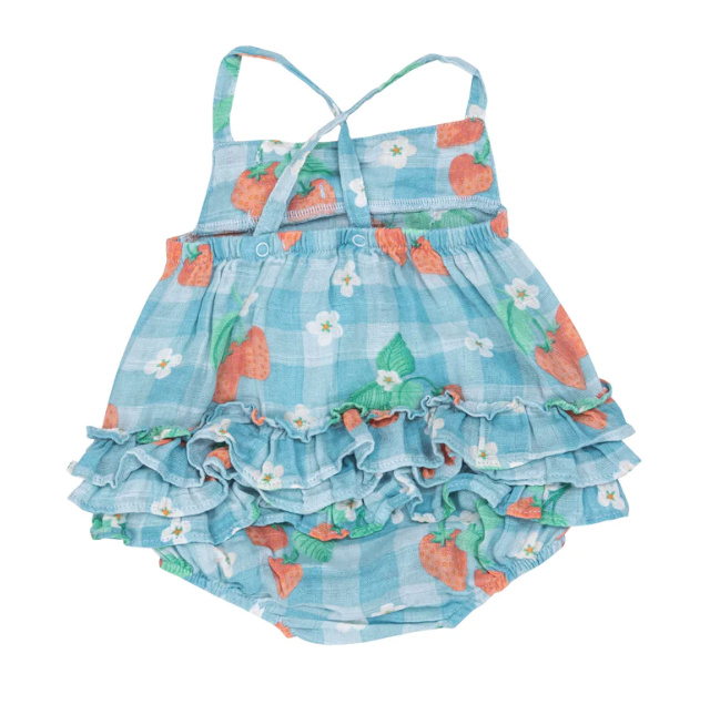 Bow Bubble | Strawberry Gingham