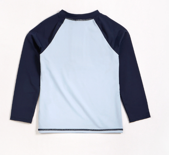 Navy Raglan Rashguard
