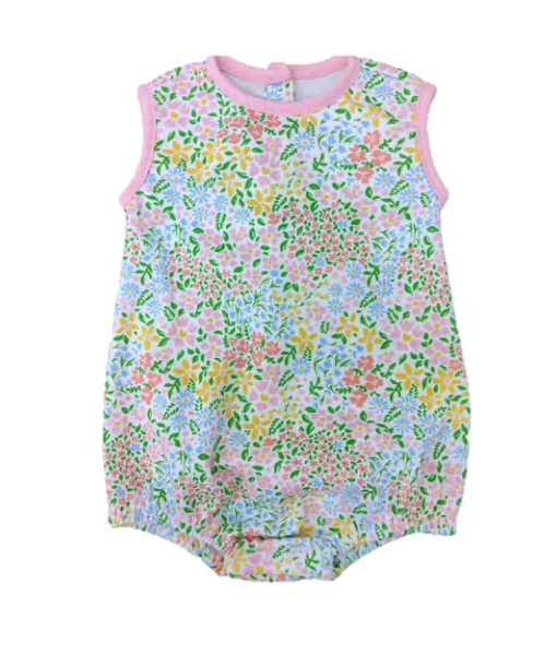 Ryan Knit Sleeveless Bubble | Floral