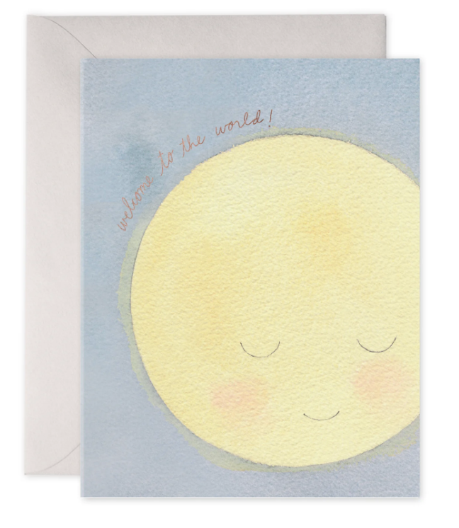 Baby Moon Card