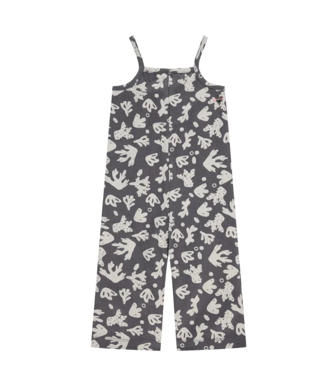 Girls Jumpsuit | Grey Print