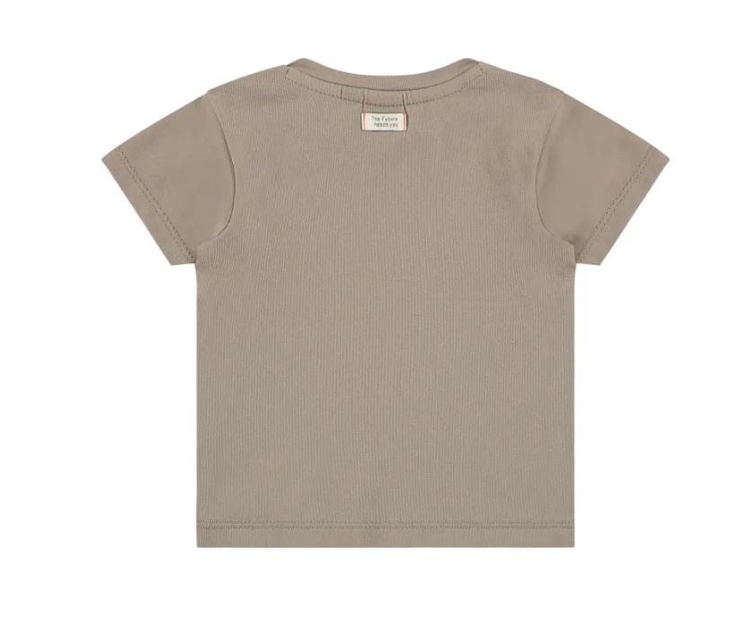 Baby Boy Taupe Crab T-Shirt