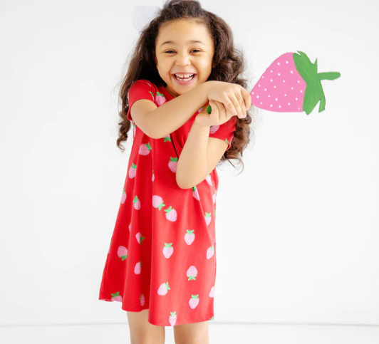 Polly Play Dress | Sanibel Strawberry
