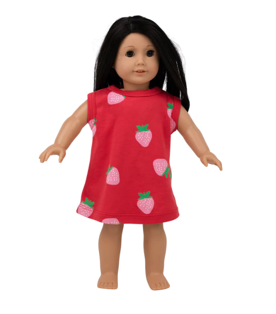 Dolly's Sleeveless Polly Play Dress | Sanibel Strawberry