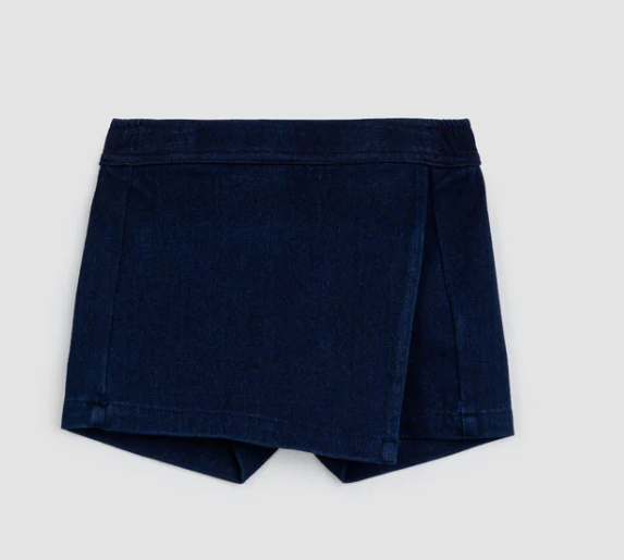 Girls' Skort | Denim Blue