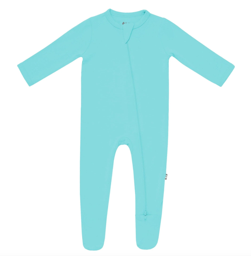 Zippered Footie | Robin