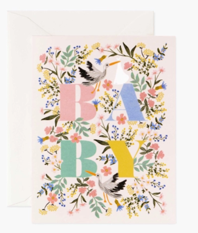 Mayfair Baby Card