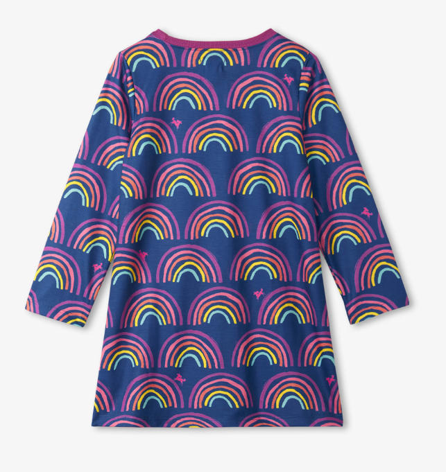 Long Sleeve Nightdress | Rainbow Dreams