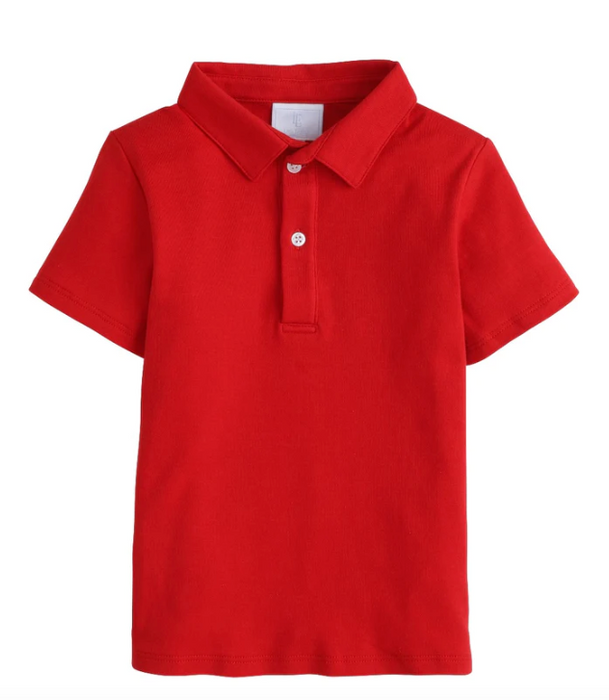 Short Sleeve Polo | Red