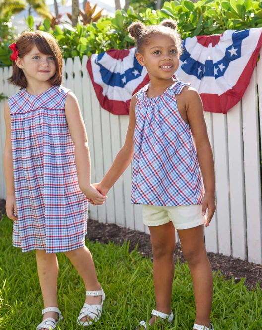 Bellmeade Dress | Americana Plaid