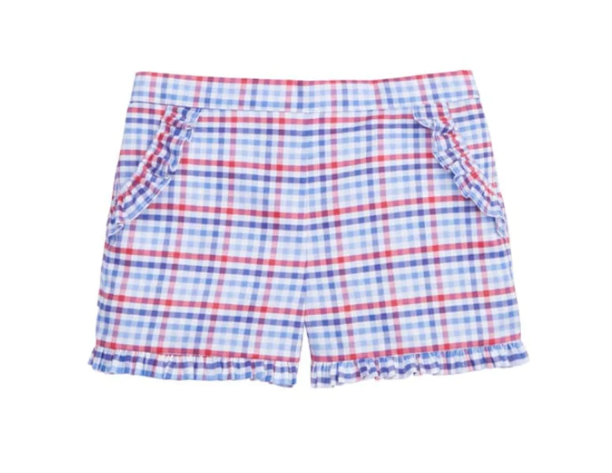 Lilabet Short | Americana Plaid