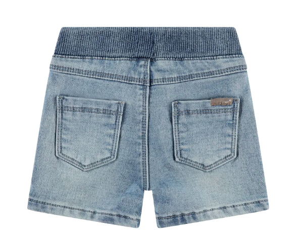 Baby Boy Jogg Denim Shorts | Pale Blue