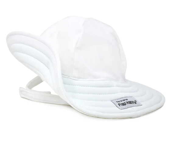 Summer Splash Swim Hat | White