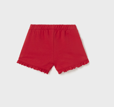 Baby Cotton Fleece Shorts | Red | 603