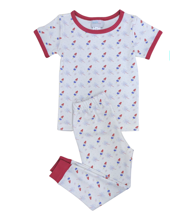 Two Piece Knit Jammie Set | Patriotic