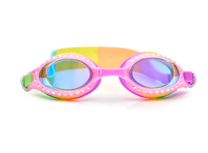 Pink Bandana Swim Goggles