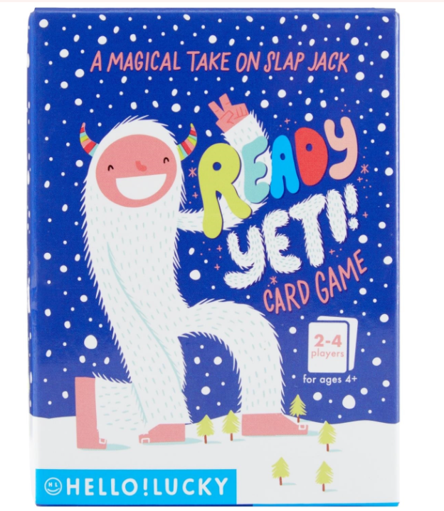 Hello Lucky Ready Yeti Card Game