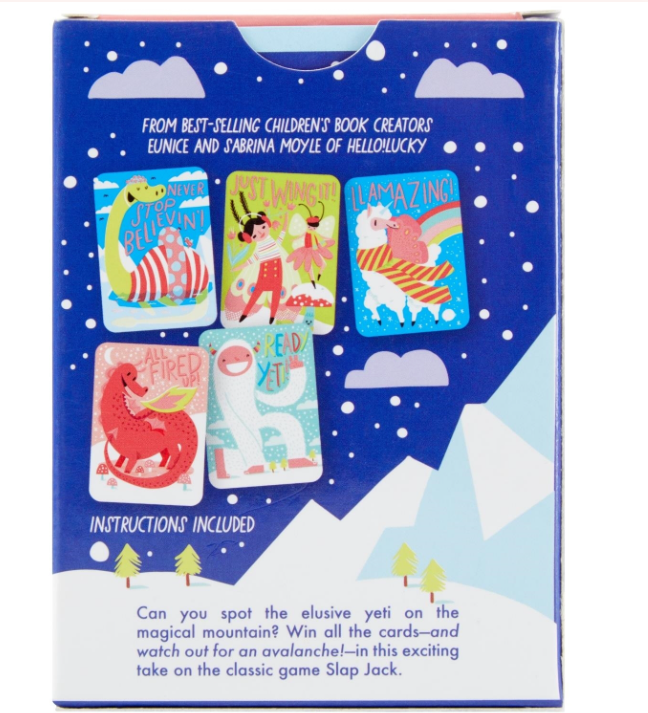 Hello Lucky Ready Yeti Card Game
