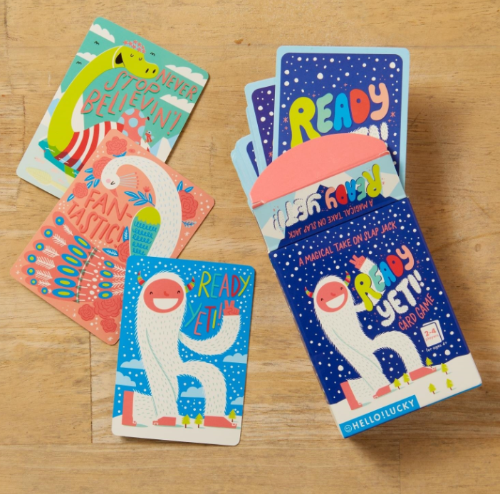 Hello Lucky Ready Yeti Card Game