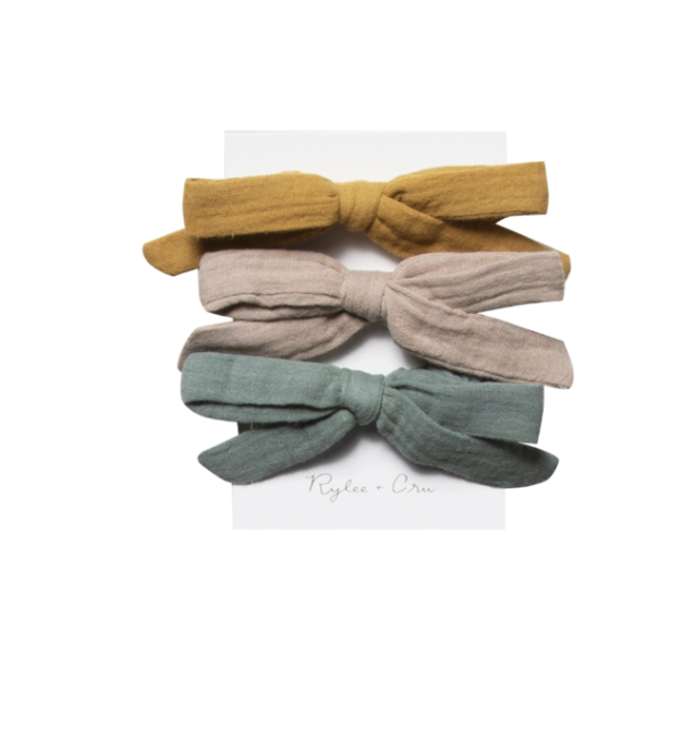 Little Bow Scrunchie Set
