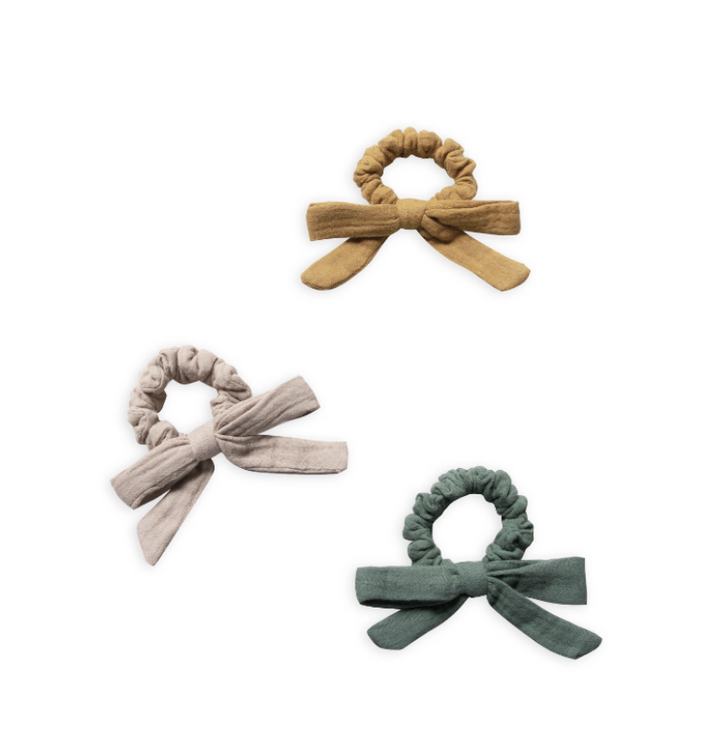 Little Bow Scrunchie Set
