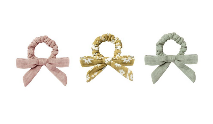 Little Bow Scrunchie Set