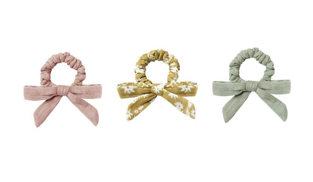 Little Bow Scrunchie Set