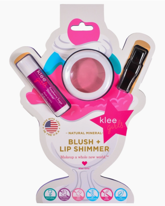 Blush and Lip Shimmer
