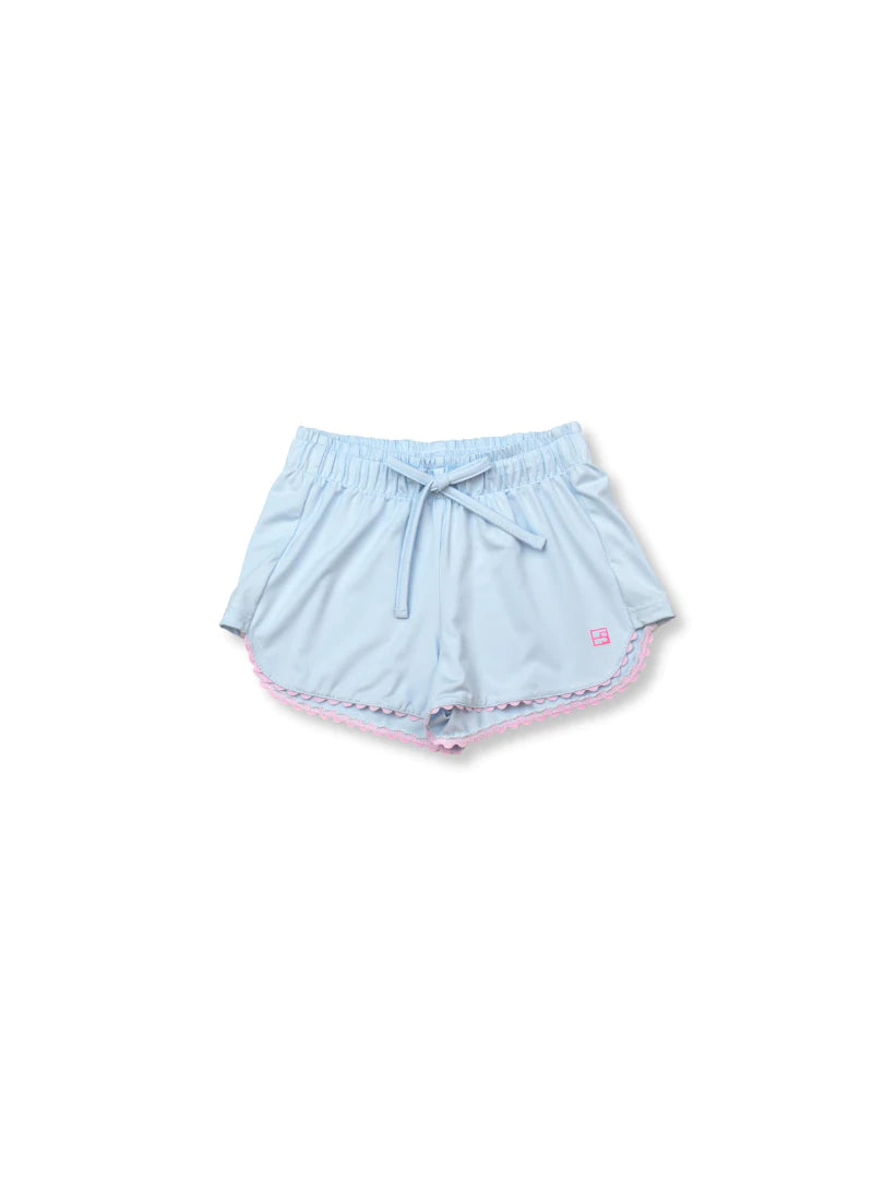 Annie Short | Blue with Pink RicRac