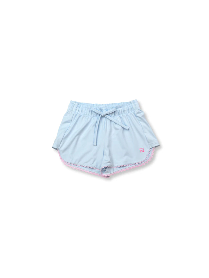 Annie Short | Blue with Pink RicRac