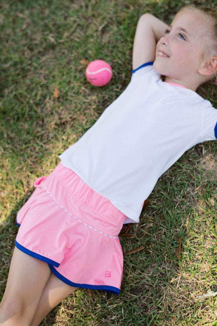 Quinn Skort | Pink & Royal