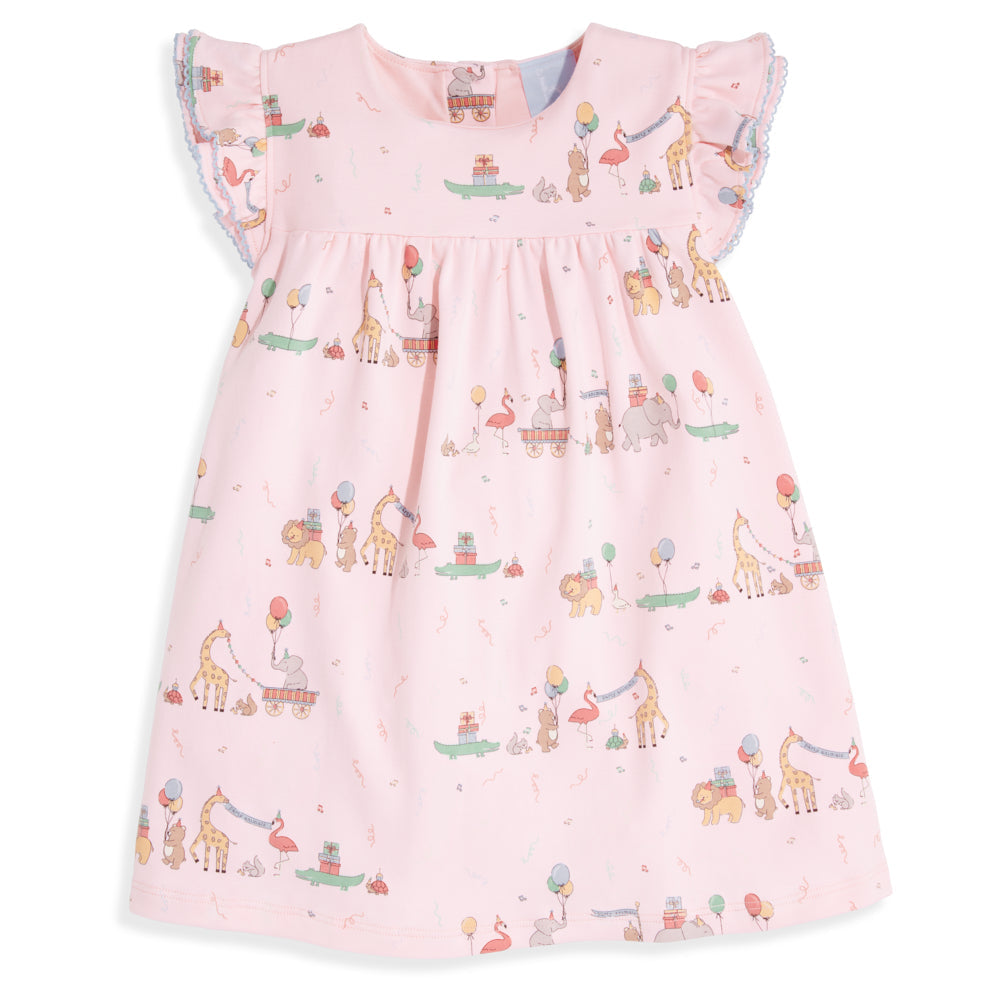 Pima Angel Sleeve Dress | Pink Parade