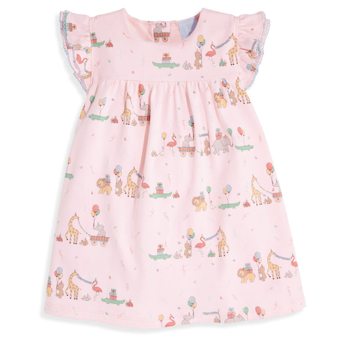 Pima Angel Sleeve Dress | Pink Parade