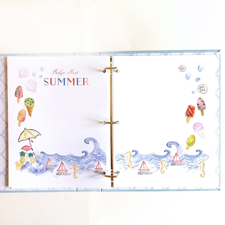 Our Baby -  Blue Memory Book